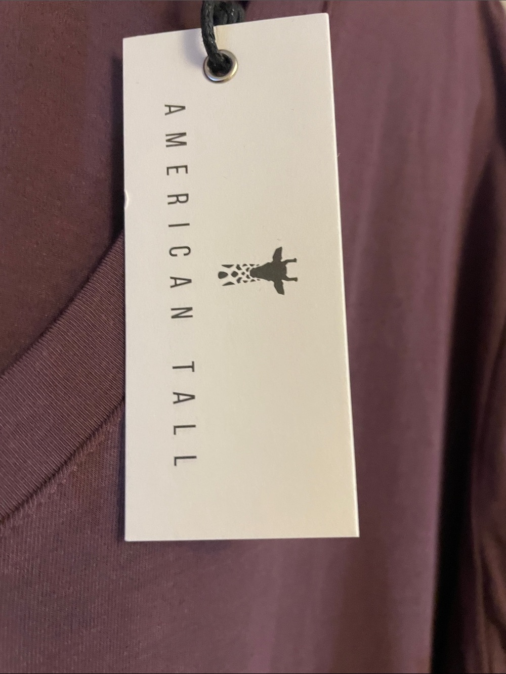 American Tall vneck tee - Picture 4 of 6